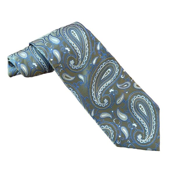 NEW Geoffrey Beene Mens Silk Tie - Picture 1 of 6